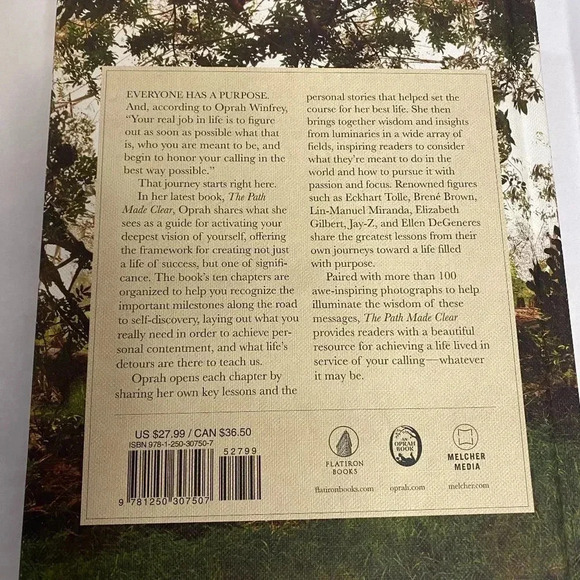 3/$20 Oprah Winfrey - The Path made Clear - Hardcover Book - Picture 2 of 2
